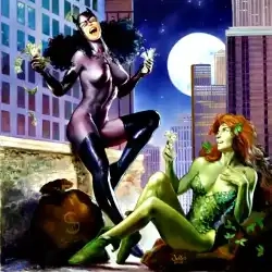 Catwoman and Poison Ivy